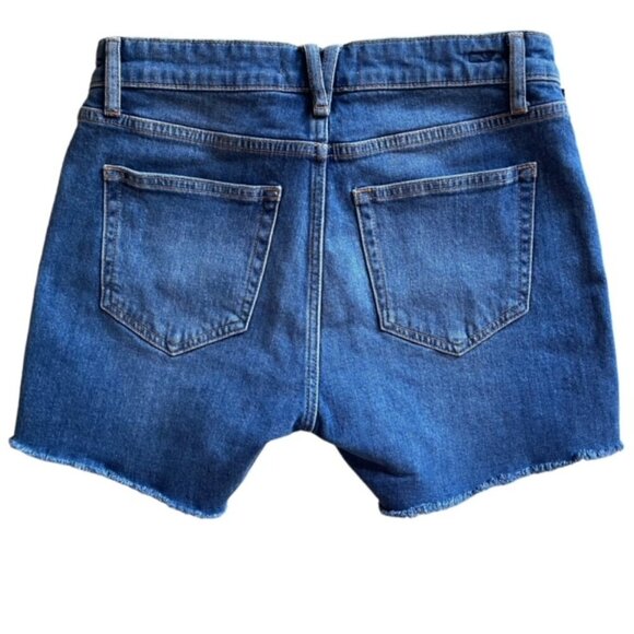 VINEYARD VINES Jamie Striped Grosgrain Denim Shorts, Size 26 - NWT - Picture 2 of 5